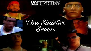 Def Jam Fight for NY Created Characters The Sinister Seven [upl. by Ddahc]