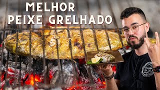 MELHOR FORMA DE GRELHAR PEIXE [upl. by Rebma440]