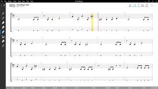 Avenged Sevenfold  This Means War Play Along Bass Tab [upl. by Anola184]