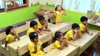 poorna classroom demonstration English [upl. by Ariay]