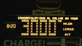 Al Kaline gets his 3000th hit [upl. by Temme990]