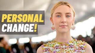 Saoirse Ronan shares impact of The Outrun on her relationship with drink [upl. by Esirtal]