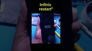 infinix restartquottidak bisa masuk menu  infinixrestart rusak smartphone repair tutorial [upl. by Natsreik]