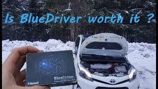 BlueDriver App on 15 Toyota Yaris Hybrid Scan Tool Test [upl. by Sorips]