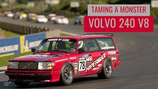 Taming A Monster  Volvo 240 Turbo V8 Swap  Gran Turismo 7 [upl. by Mccarthy]