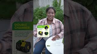 quotDual Chamber Compost Tumbler Review  EasyTurn High Volume AllSeason Composting Made Simplequot [upl. by Markland874]