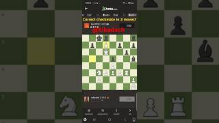 Correct checkmate in 3 moves right Bundesliga Schach Chesscom chess tv Ur7 1 November 2024 [upl. by Anoniw]