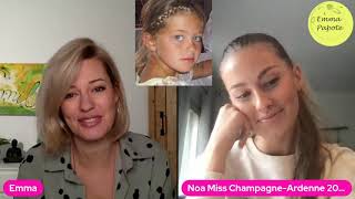 Emma papote avec Noa Miss ChampagneArdenne 2023 [upl. by Selig]