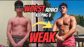 Worst Gym advice Keeping You WEAK [upl. by Atal]