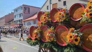 Herbstfest Parade 2024  జర్మనీ లో ఫెస్టివల్స్ 2024 rosenheim germany bavaria religion [upl. by Ottillia891]