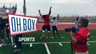 Inland Empire Youth Football Camp Part 1 by Oh Boy Sports [upl. by Ileyan]