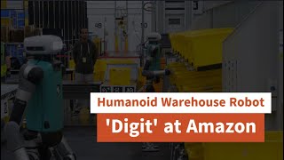 Amazon tests humanoid warehouse robot [upl. by Anerb992]