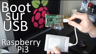 Raspberry Pi3 boot sur USB clé disque SSD SANS carte SD [upl. by Fidelio210]