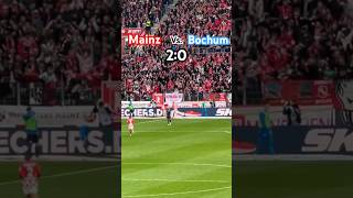 Mainz vs Bochum 20 😍mainz05 bundesliga fsv fsvmainz05 vflbochum vfl bochum mainz [upl. by Nivre462]