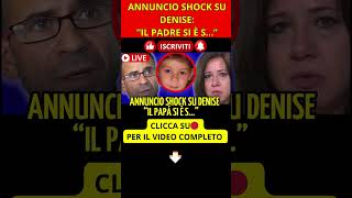 NOTIZIA SHOCK ANNUNCIO SU DENISEquotIL PAPÁ SI É Squot LA NOTIZIA DI POCO FA shorts [upl. by Constantia542]