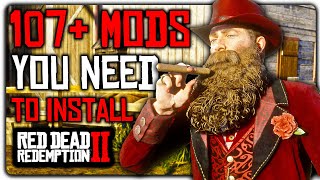 107 INSANE Red Dead Redemption 2 Mods You NEED To Try in 2024 [upl. by Gean]