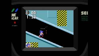 Lets Play Game Gear Sonic 1 Part 4 Scrapping my brain in Scrap Brain [upl. by Joo404]