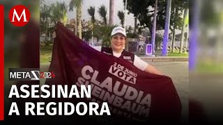 Asesinan a Esmeralda Garzón regidora de Tixtla en Guerrero [upl. by Ardnos]