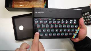 The Spectrum RETROGAMES 2024 Unboxing vs ZX Spectrum SINCLAIR 1982 [upl. by Iddet]