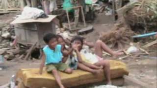 Aftermath of Typhoon Pepeng in Rosales Pangasinan [upl. by Naegem]