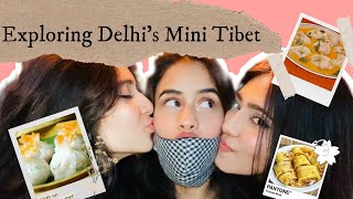 Majnu Ka Tila Vlog  Trying Tibetan Food For The First Time🤤  Tandon Sisters [upl. by Schwarz]