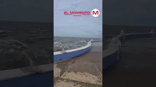 En Campeche ya se puede sentir los efectos del HuracánMilton 🌀 [upl. by Radnaxela]