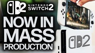 Nintendo Switch 2 Has Entered Mass Manufacturing Early 2025 Release [upl. by Airamana]