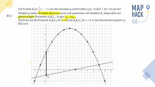 Abschlussprüfung  2023 Haupttermin  B32  Mathe IIIII  Realschule Bayern [upl. by Jehius]