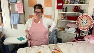 How To Make A Criss Cross Reversible Apron With Pockets Easy To Sew Apron Beginner Apron Easy Sew [upl. by Solon290]