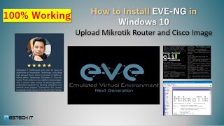 How to Install EVENG in Windows 10 and Upload Mikrotik Cisco Image in EVENG WESTECHiT [upl. by Marga477]