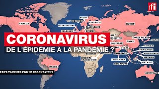 CORONAVIRUS  de lépidémie à la pandémie [upl. by Artemla]