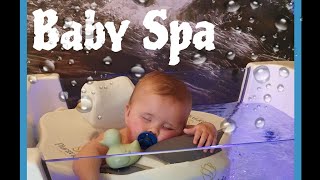 Sarah Voor Het Eerst In De Baby Spa  Heerlijk Bubbelen  FLOATEN  HYDROTHERAPIE  BABY SPA [upl. by Nauqat]