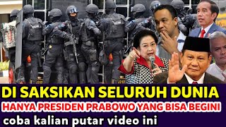 CUMA PRABOWO PRESIDEN INDONESIA YANG BISA BEGINI [upl. by Nwahsyt]