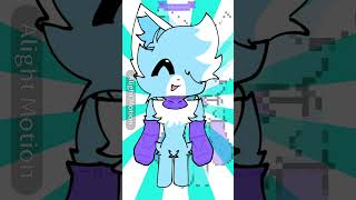 I reanimated my old animation it turned out way more better 🩵✨ [upl. by Vivyanne962]