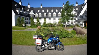 Gîte du Mont Albert à moto Parc National de la Gaspésie [upl. by Kwon]