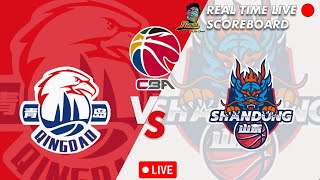 🔴CBA LIVE QINGDAO EAGLES VS SHANDONG HISPEED KIRIN CHINESE BASKETBALL ASSOCIATION 04022024 [upl. by Lynett632]