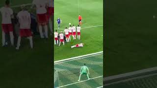 Luka Modrić Free Kick Goal footballsoccer soccer soccerball goals sportsball trending [upl. by Ehrsam]