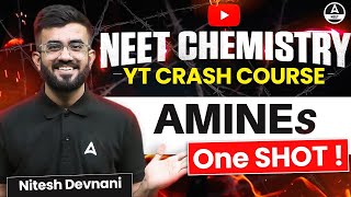 Amines Class 12 One Shot  Organic Chemistry  NEET 2024  Nitesh Devnani [upl. by Yensehc807]