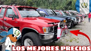 ‼️CAMIONETAS para ESCOGER BARATAS en FRONTERA EL CARMEN GUATEMALA 2023‼️ [upl. by Ahtera]