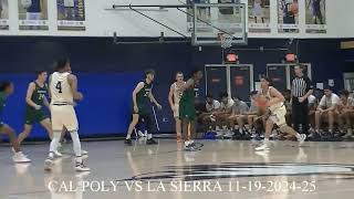 CAL POLY vs SIERRA Pt III 2024 25 [upl. by Einoj23]