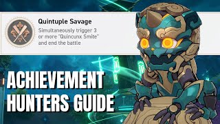 Quintuple Savage  v15 Honkai Star Rail Hidden Achievement Guide [upl. by Anelim915]