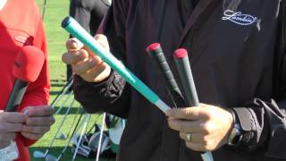 Lamikn Grip Range Interview  2013 PGA Merchandise Show  Todays Golfer [upl. by Rahas]