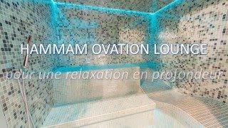 Cabine de Hammam haut de gamme  le modèle Ovation Lounge [upl. by Ahsiyn]