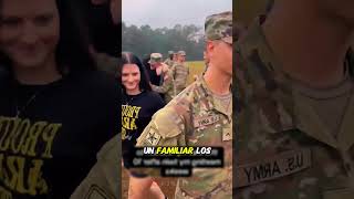 Este Es El Verdadero Momento De Felicidad De Un Militar Creditos loganmorehead1 [upl. by Allie]