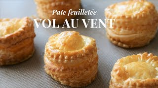 How To Make Vol Au Vent Shells  From puff pastry sheets [upl. by Lirpa]