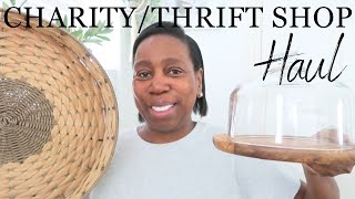 CHARITY SHOPTHRIFT SHOP HAUL STORAGE HOMEWARE [upl. by Colt412]