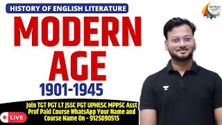 Modern Age in English Literature  History of English literature in Easy Language [upl. by Htessil]