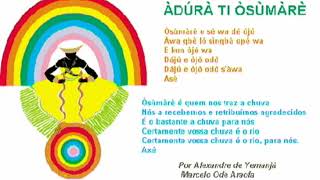 ADURA OXUMARE COM LETRA [upl. by Annodahs]