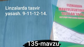 135mavzuLinzalarda tasvir yasash 9111214 [upl. by Salta510]