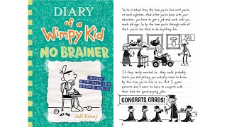 Diary of a Wimpy Kid 18 No Brainer With Text Audiobook [upl. by Timofei]